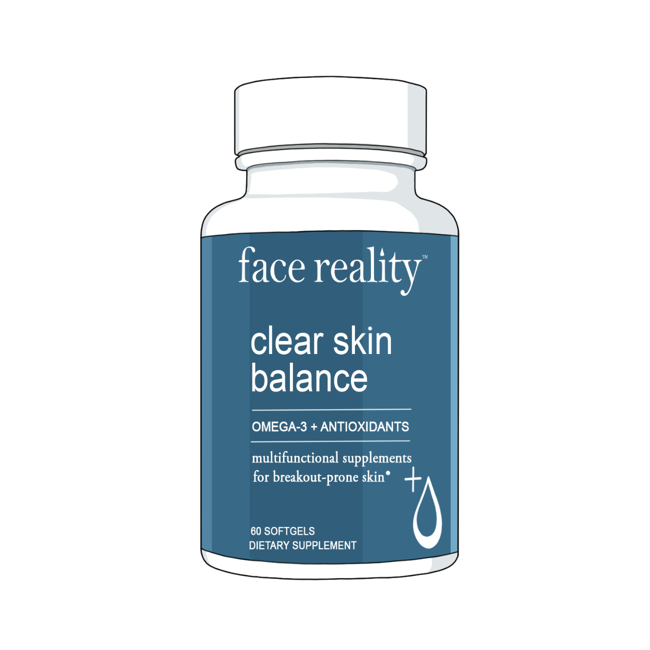 Clear Skin Balance Omega 3s + Antioxidants