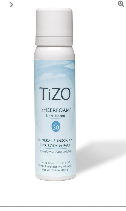 TIZO Sheer Foam Body & Face SPF 30